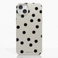 Funda móvil Hecha de Fibriva™ PC3D Diseño Lunares Mono