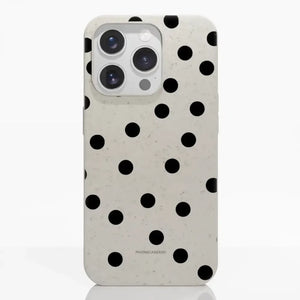 Funda móvil Hecha de Fibriva™ PC3D Diseño Lunares Mono