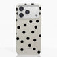 Funda móvil Hecha de Fibriva™ PC3D Diseño Lunares Mono