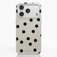 Funda móvil Hecha de Fibriva™ PC3D Diseño Lunares Mono