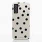 Funda móvil Hecha de Fibriva™ PC3D Diseño Lunares Mono