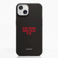 Funda móvil Hecha de Fibriva™ PC3D Diseño Red Statement
