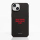 Funda móvil Hecha de Fibriva™ PC3D Diseño Red Statement