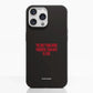 Funda móvil Hecha de Fibriva™ PC3D Diseño Red Statement