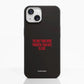 Funda móvil Hecha de Fibriva™ PC3D Diseño Red Statement