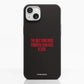Funda móvil Hecha de Fibriva™ PC3D Diseño Red Statement