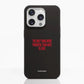 Funda móvil Hecha de Fibriva™ PC3D Diseño Red Statement