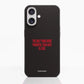 Funda móvil Hecha de Fibriva™ PC3D Diseño Red Statement