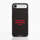 Funda móvil Hecha de Fibriva™ PC3D Diseño Red Statement