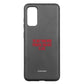 Funda móvil Hecha de Fibriva™ PC3D Diseño Red Statement