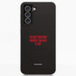 Funda móvil Hecha de Fibriva™ PC3D Diseño Red Statement