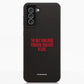 Funda móvil Hecha de Fibriva™ PC3D Diseño Red Statement