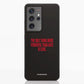 Funda móvil Hecha de Fibriva™ PC3D Diseño Red Statement