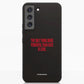 Funda móvil Hecha de Fibriva™ PC3D Diseño Red Statement