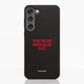 Funda móvil Hecha de Fibriva™ PC3D Diseño Red Statement
