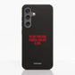 Funda móvil Hecha de Fibriva™ PC3D Diseño Red Statement