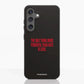 Funda móvil Hecha de Fibriva™ PC3D Diseño Red Statement