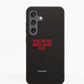 Funda móvil Hecha de Fibriva™ PC3D Diseño Red Statement