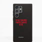 Funda móvil Hecha de Fibriva™ PC3D Diseño Red Statement