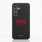 Funda móvil Hecha de Fibriva™ PC3D Diseño Red Statement