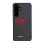 Funda móvil Hecha de Fibriva™ PC3D Diseño Red Statement