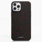 Funda móvil Hecha de Fibriva™ PC3D Diseño Lunares Love