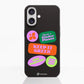 Funda móvil Hecha de Fibriva™ PC3D Pegatinas Eco