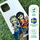 Funda de teléfono Fibriva™ oficial Jasmine Becket – Diseño Alice & Snow White