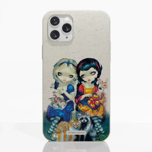 Funda de teléfono Fibriva™ oficial Jasmine Becket – Diseño Alice & Snow White