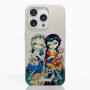 Funda de teléfono Fibriva™ oficial Jasmine Becket – Diseño Alice & Snow White
